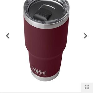 YETI 30oz Rambler Tumbler - Dark Red